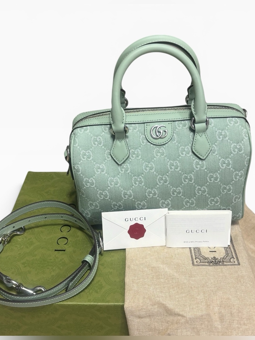 Gucci Mini Ophidia GG Top-Handle Bag